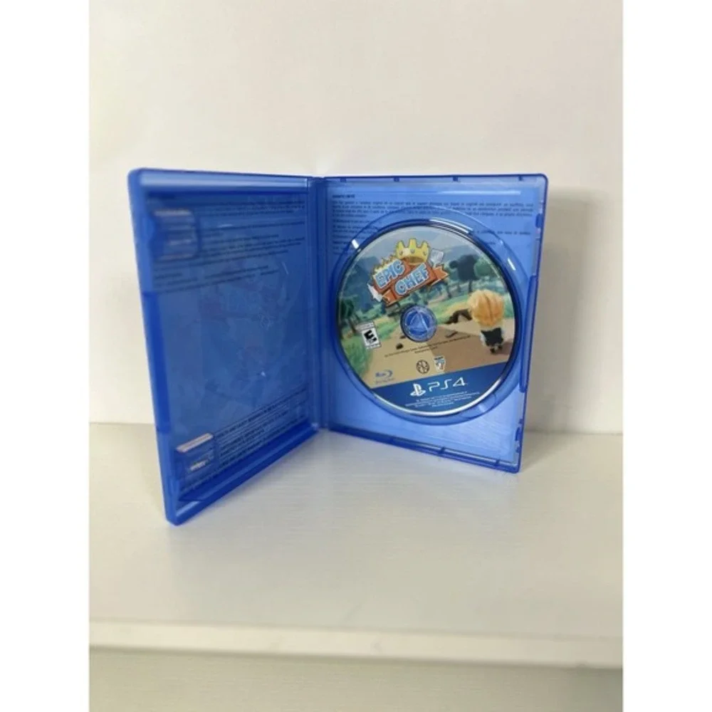 Epic Chef PS4 Complete In Box (CIB) Team17 NTSC-U – PlayStation 4 Restaurant RPG